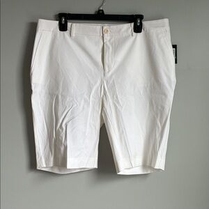 Ralph Lauren White Women's Bermudas